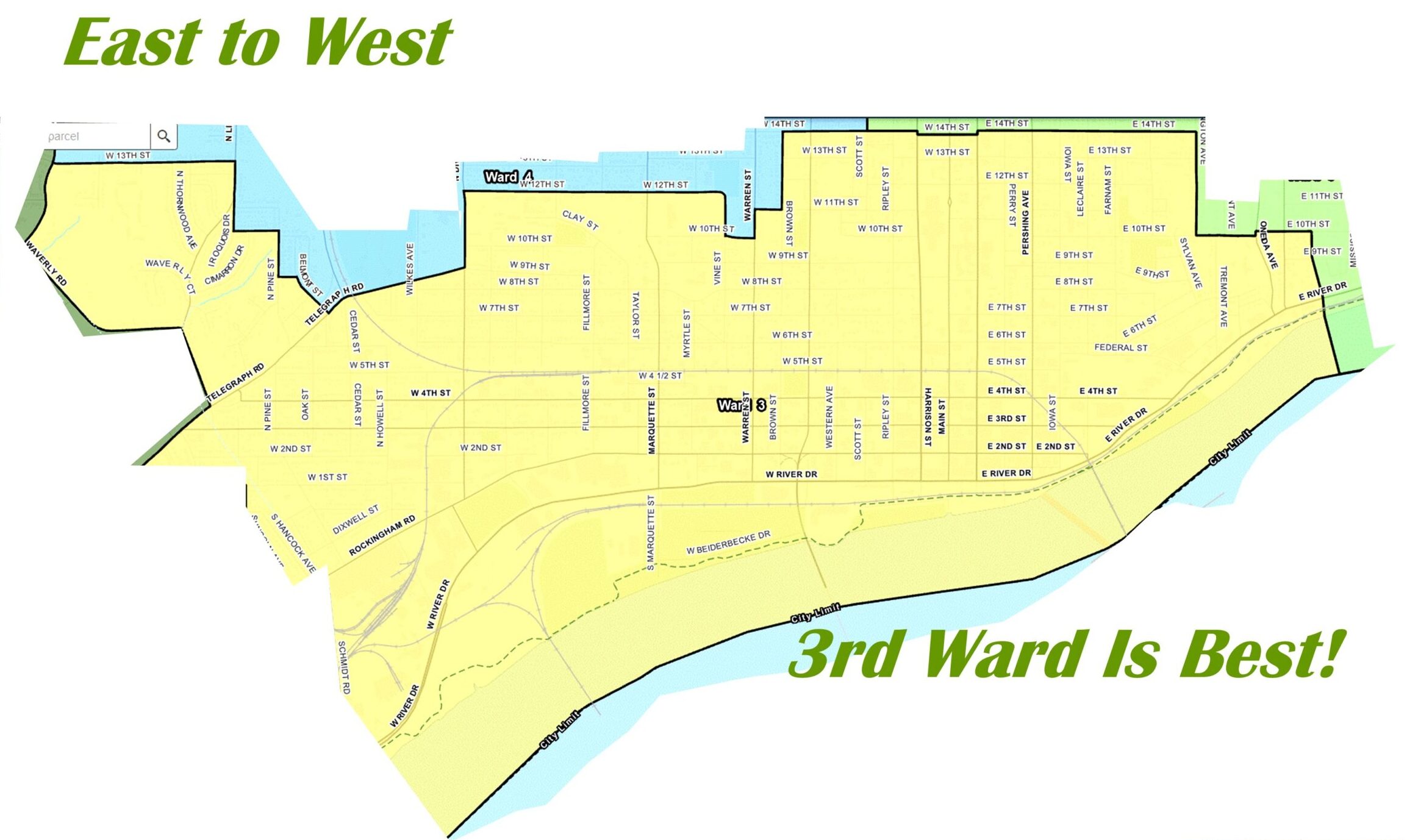 East to West, 3rd Ward is BEST!
